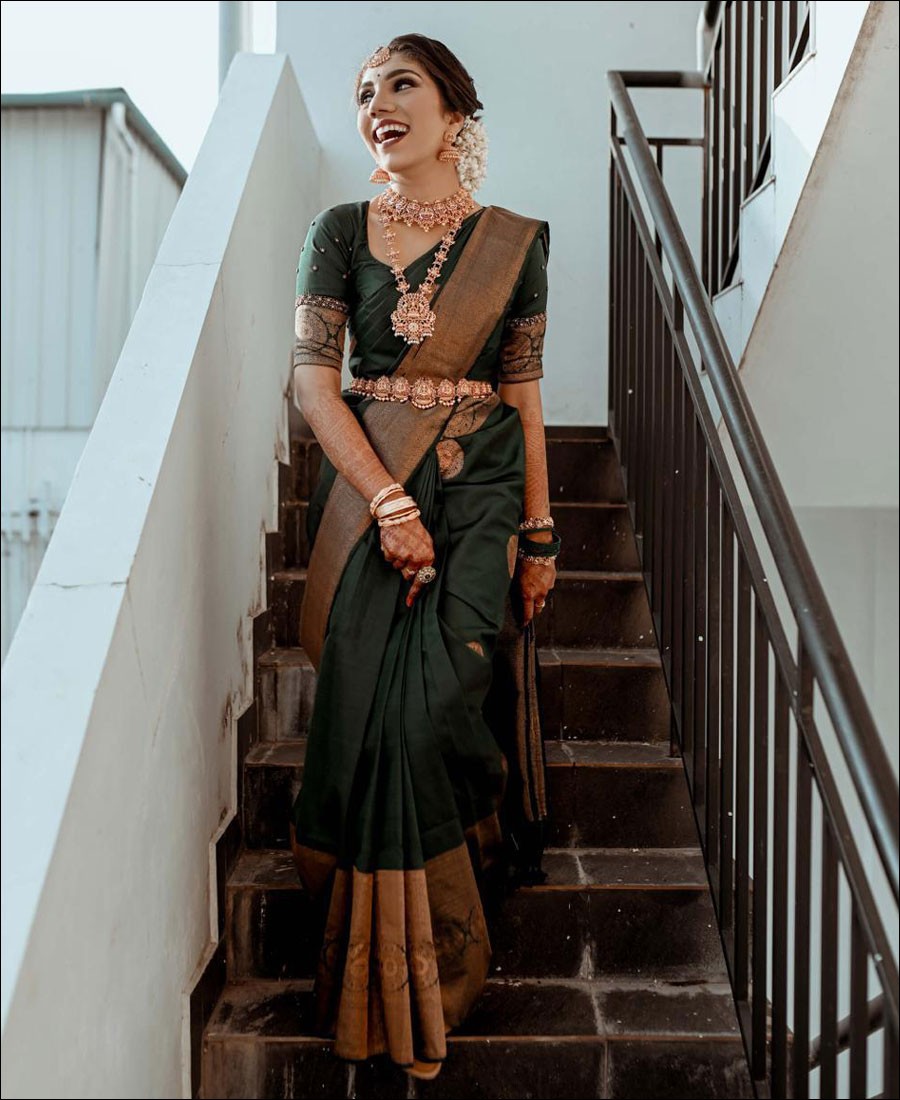 Buy Green Saree with Red Border Online-Shop Best Offers Now-sgquangbinhtourist.com.vn