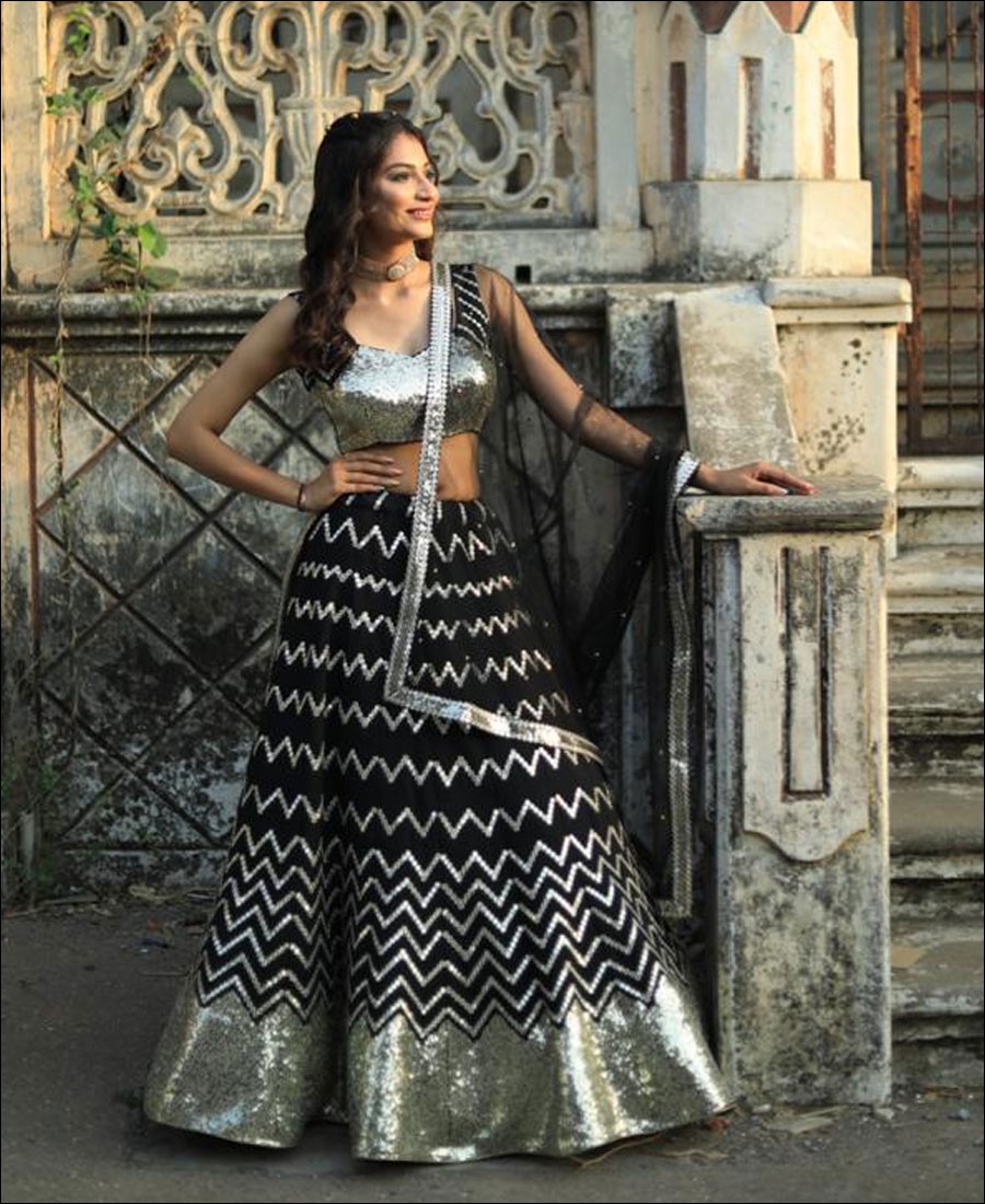 Break the Norm with a Lehenga in Black. 10 Stunning Black Lehengas for Your  Next Ethnic Event in 2019 Plus Tips to Style Each
